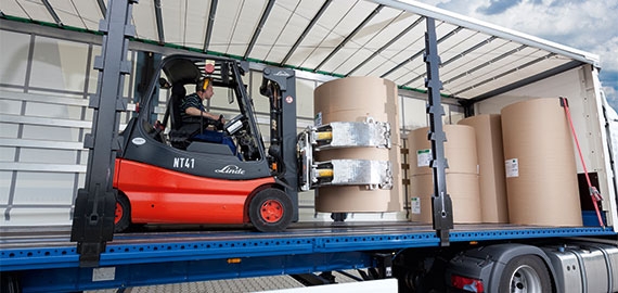A Safe Way To Transport Paper | Omida Logistics