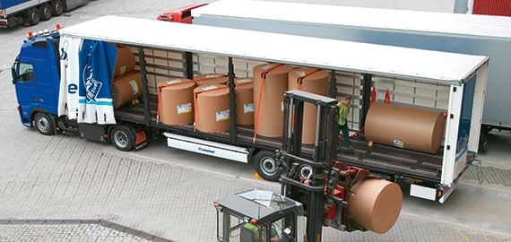 A Safe Way To Transport Paper | Omida Logistics